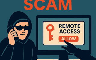 Remote access scam
