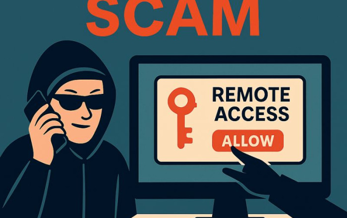 Remote access scam